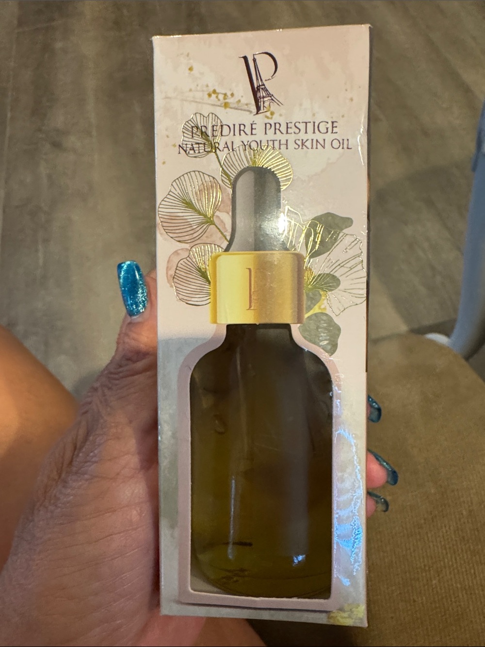 Natural Youth Skin Oil — Gold & Olive